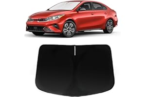 PAIMOHO Windshield Sun Shade for Kia Forte 2019-2024, Car Front Window Sunshade with 240T Sun Visor Protector Blocks UV Rays Heat Sun Shield Accessories