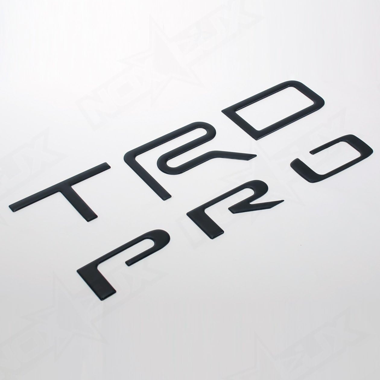 Nox Lux 2015-2017 Tundra TRD Pro Matte Black Logo Bed Inserts - Full Kit