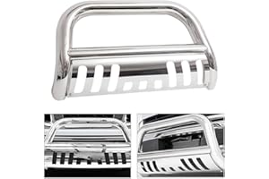 MOTORHOT Bull Bar Front Bumper Grill Guard Replacement for 2004-2008 Ford F150 Models & 2007-2014 Lincoln Navigator Front Bumper Grille Guard Brush Guard Accessories