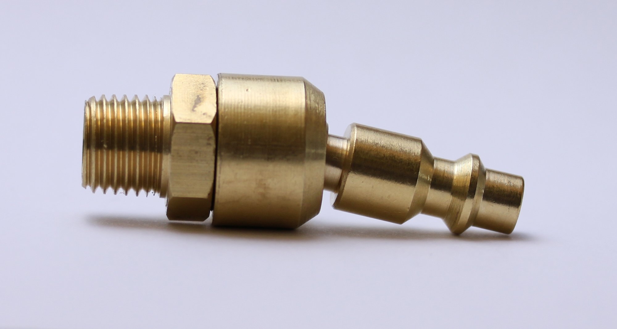 Uffy Industrial Style Ball Swivel 1/4" Connect NPT Male Quick Air Tool