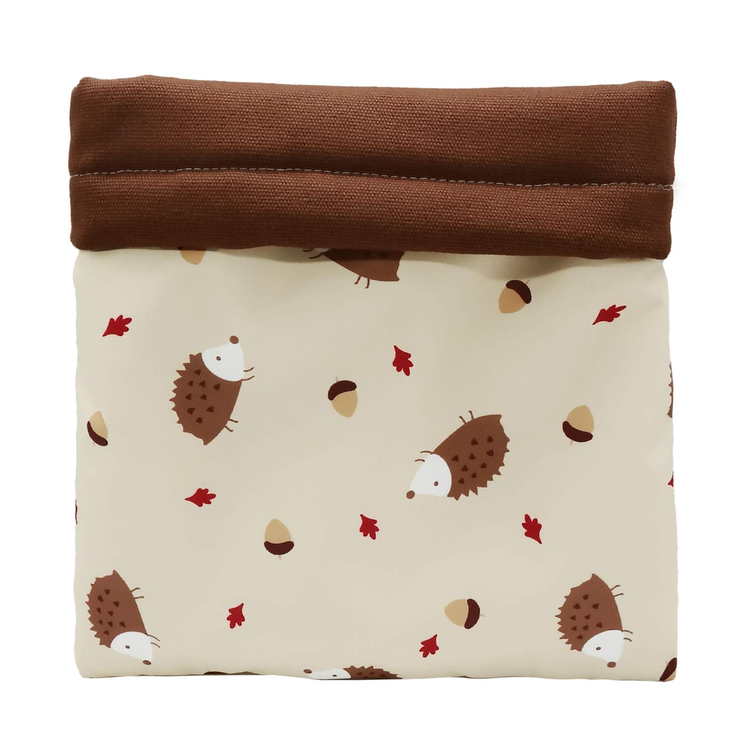 Ymid SelectHandmade Cute Sleeping Bag Pouch Hideout Cave for Hedgehog Guinea Pig Hamster Rat Ferret Hamster Squirrel and Other Small Animal Beds (Beige)