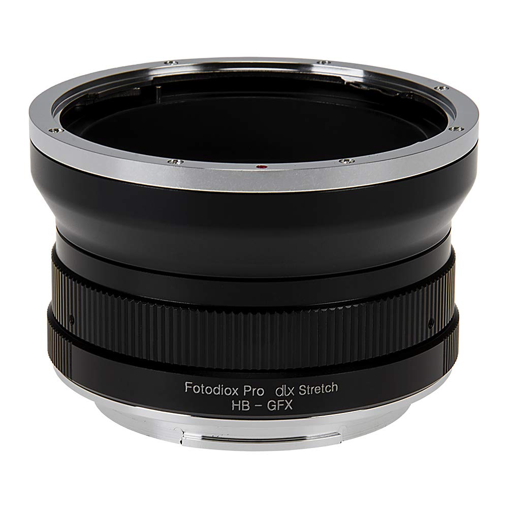 Fotodiox DLX Stretch Lens Mount Adapter Compatible with Hasselblad V-Mount Lenses to Fujifilm GFX G-mount Mirrorless Cameras