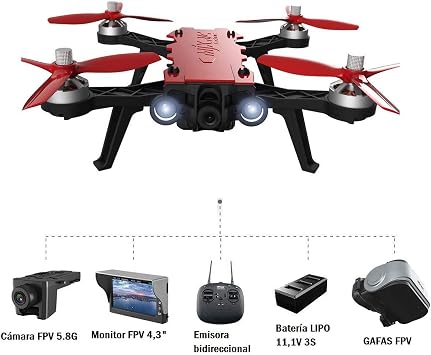 drone avec camera et ecran