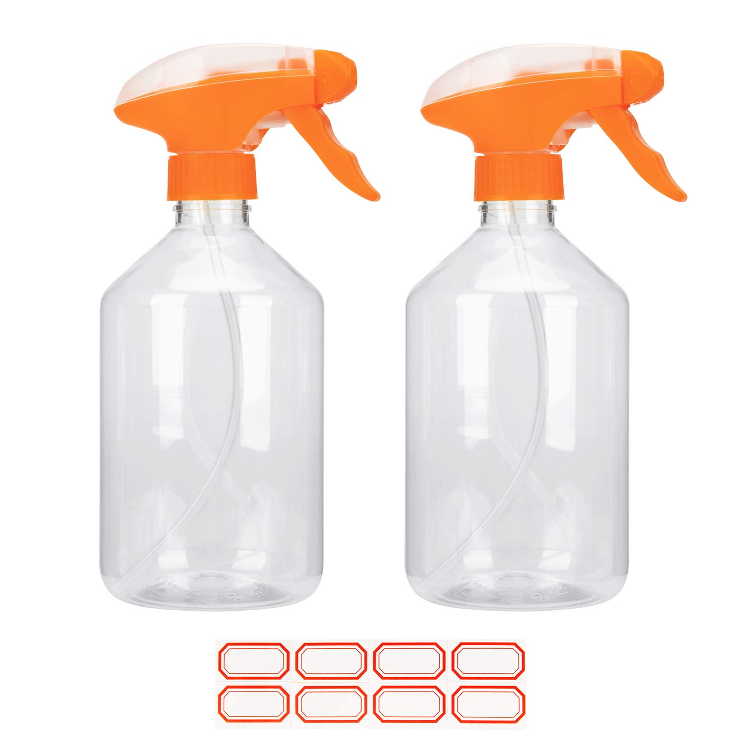Plastic Spray Bottles,Refillable Empty Spray Bottles for Cleaning