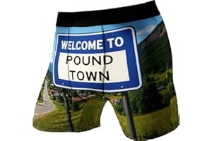Random Stock Apparel Funny Boxer Briefs For Men Blast Zone Underwear Fun Novelty Gift