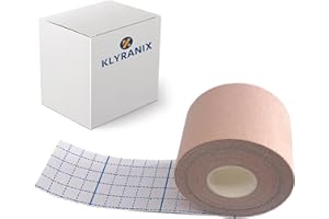 Klyranix Moleskin for Blisters, 2in x 16ft Adhesive Blister Bandages for Feet, Heels & Toes, Mole Skin for Blister Prevention & Foot Protection, Water Resistant Medical Padding Tape, Single Roll Black