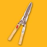 Amtech U0700 Garden Shears Wooden Handle for Hedges Shrubs Grass view 5