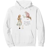 Alice Adventures Wonderland Retro Childrens Vintage Book Day Pullover Hoodie