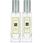 Jo Malone Perfume for Women and Men, 2 Piece Cologne Set: English Pear & Freesia and Wild Bluebell, 1oz Each, Unisex Fragrance