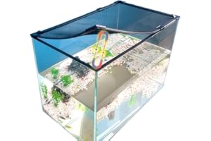 JOOFAN Magnetic Fish Tank lid Cover Keep Fish from Jumping Out
