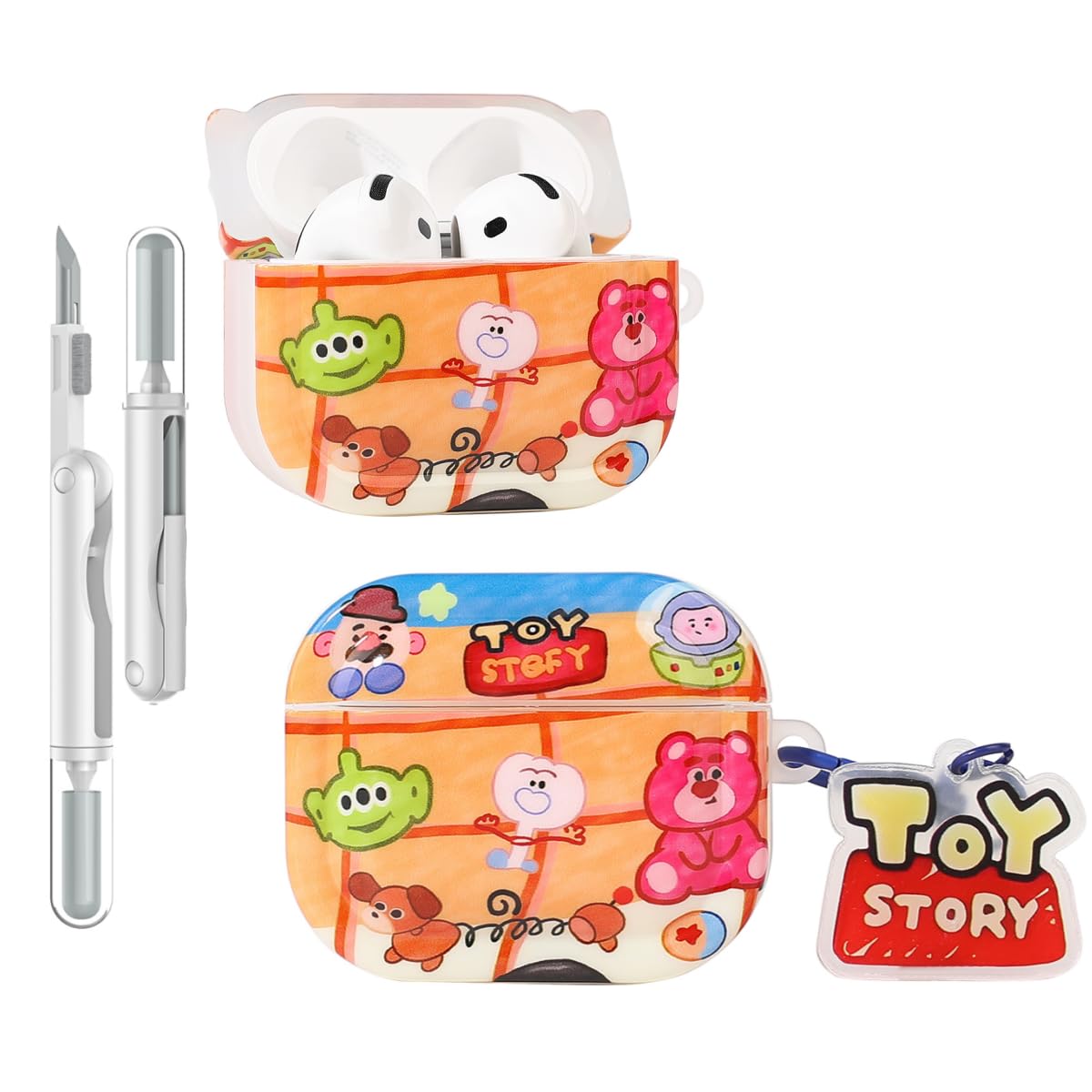 Folaxshoo Compatible with Airpods 4 Generation Cute
