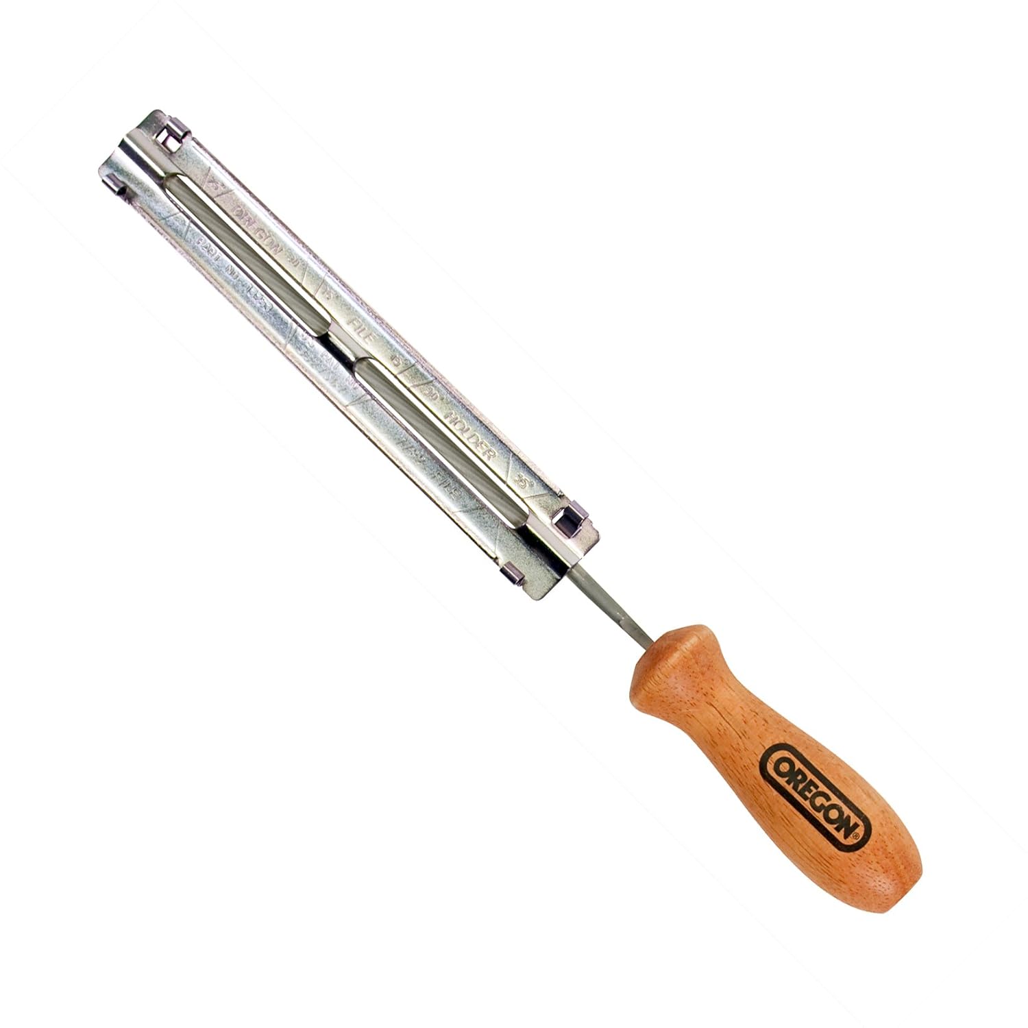 Oregon Q29192C Chainsaw File and Holder with Angle Guides Amazon.co.uk