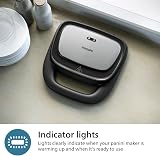 Philips 5000 Series Sandwich Maker, 3 Plates, Nonstick, 750W, Black view 6