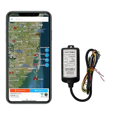 Optimus GV75MG Waterproof Wired GPS Tracker for Cars, Motorcycles, Boats, Machinery, Assets