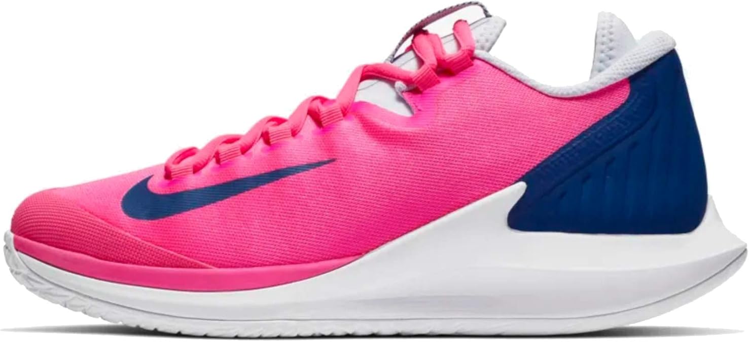 blue and pink nike sneakers