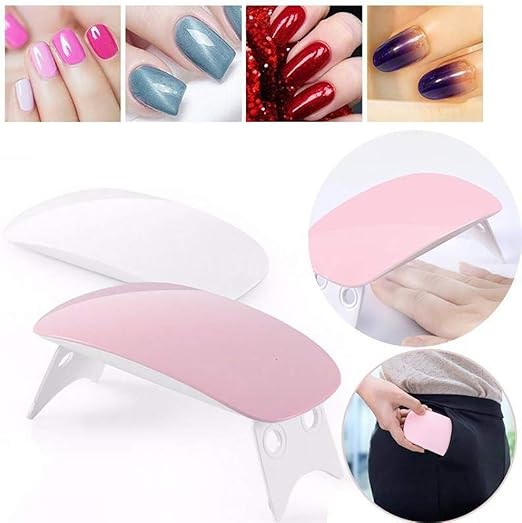 Lampe Led Ongle Professionnel Mini 6w Lampe Uv Led Sèche