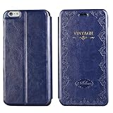 iPhone 6S Plus Case,iPhone 6 Plus Case,[5.5inch],by Ailun,Wallet Case,Card Holder Case,Stand Feature,Magic Book Case,Flip Cover Case[Blue]