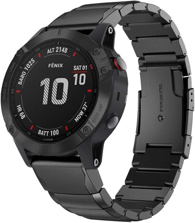 YOOSIDE Fenix 5X Plus / Fenix 6X Pulsera QuickFit Metal ...