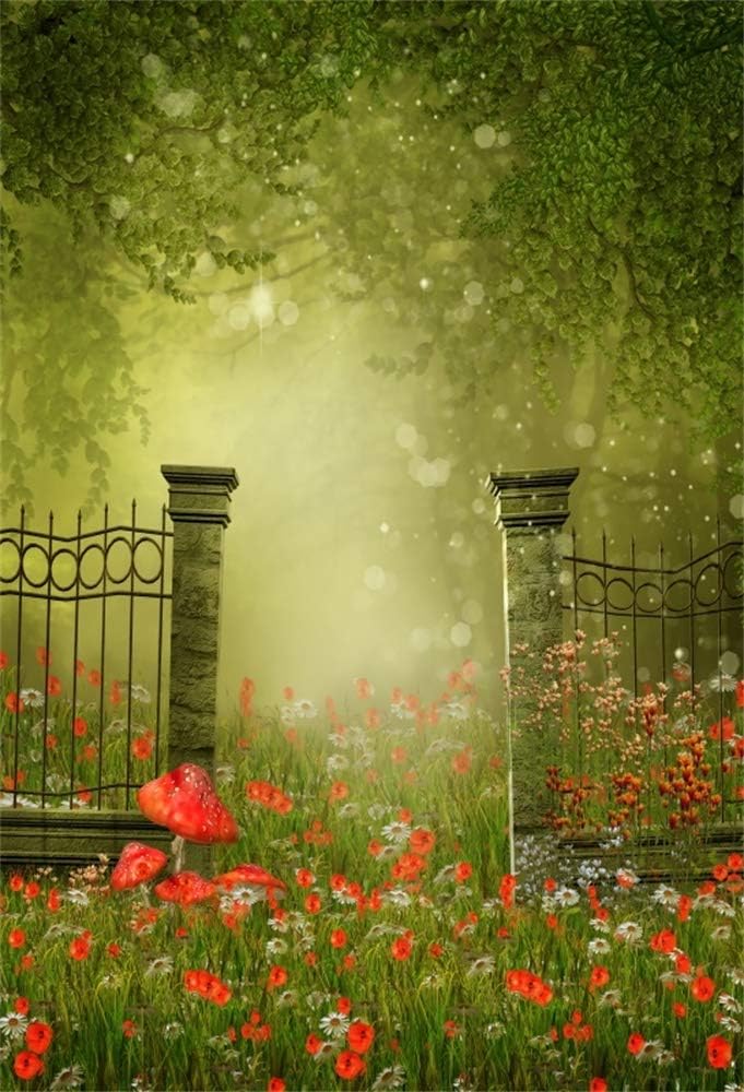 Amazon Com Aofoto 4x6ft Fairytale Spring Garden Backdrop