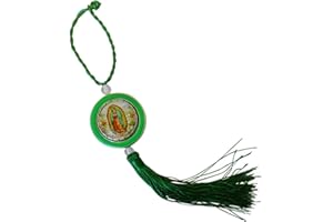 GIFTS BY LULEE, LLC Virgen de Guadalupe Our Lady of Guadalupe Rear View Mirror colgante para el Espejo retrovisor proteccion para el hogar House Blessing Hanging Religious Charm