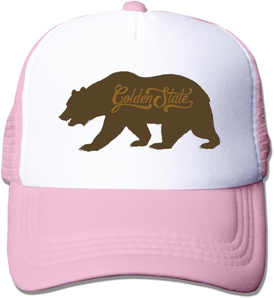 California The Golden State Mesh Unisex Adult-one Size Snapback Trucker Hats