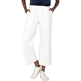 Liverpool Women's Stride High-Rise Wide Leg Crop with Patch Pockets