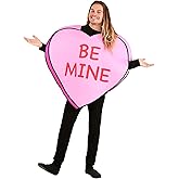Romantic & Sweet Valentine's Day Themed Costumes for Adults | Red Heart, Box of Chocolates, or Candy "Be Mine"