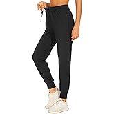 Choosefree Women's Casual Pants with Zipper Pockets High Waist Lounge Sweatpants for Yoga Travel Hiking