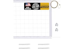 YNSZAS 𝙉𝙀𝙒 Professional Volleyball Net Heavy Duty, 46 FT Aircraft Steel Cable, Upgraded Weather Resistant, Portable for Outdoor & Indoor, Pool, Trees, Backyard, Yard, Beach, Park, 32x3FT(Net Only)