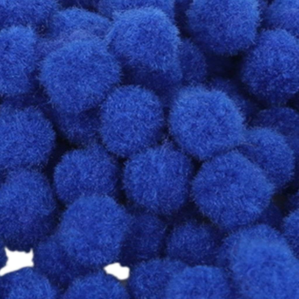 Arts Crafts Blue Pompoms For Craft Making And Hobby Supplies 500 Pieces 18mm 0 7 Inch Pipe Cleaners