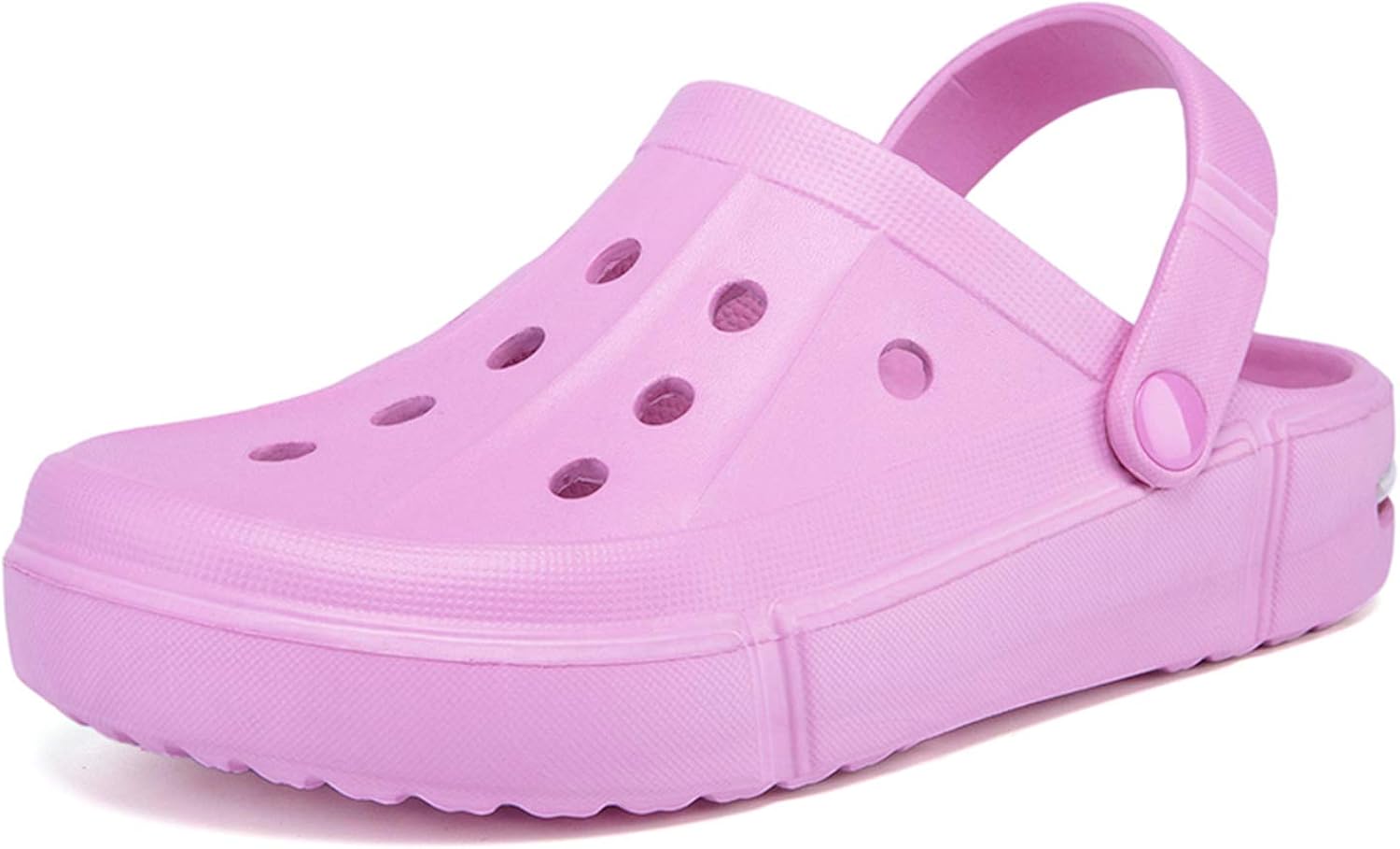 Puremee Womens Garden Clogs Hole Shoes Air Cushion Slip On Sandals Summer Slippers Breathable Quick Drying Beach Footwear Water Shoes