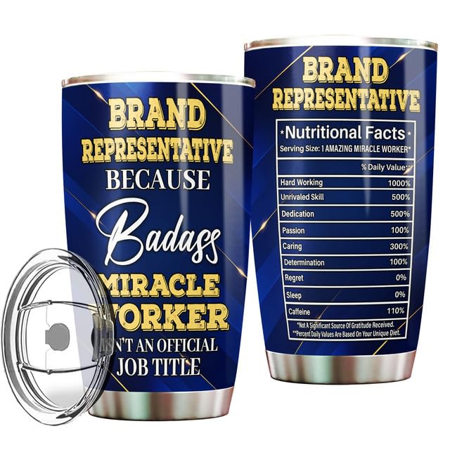 MONIZILUCKY Brand Representative Tumbler Stainless