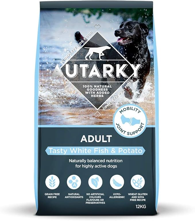 Autarky White Fish & Potato Dog Food 12kg Amazon.co.uk Pet Supplies