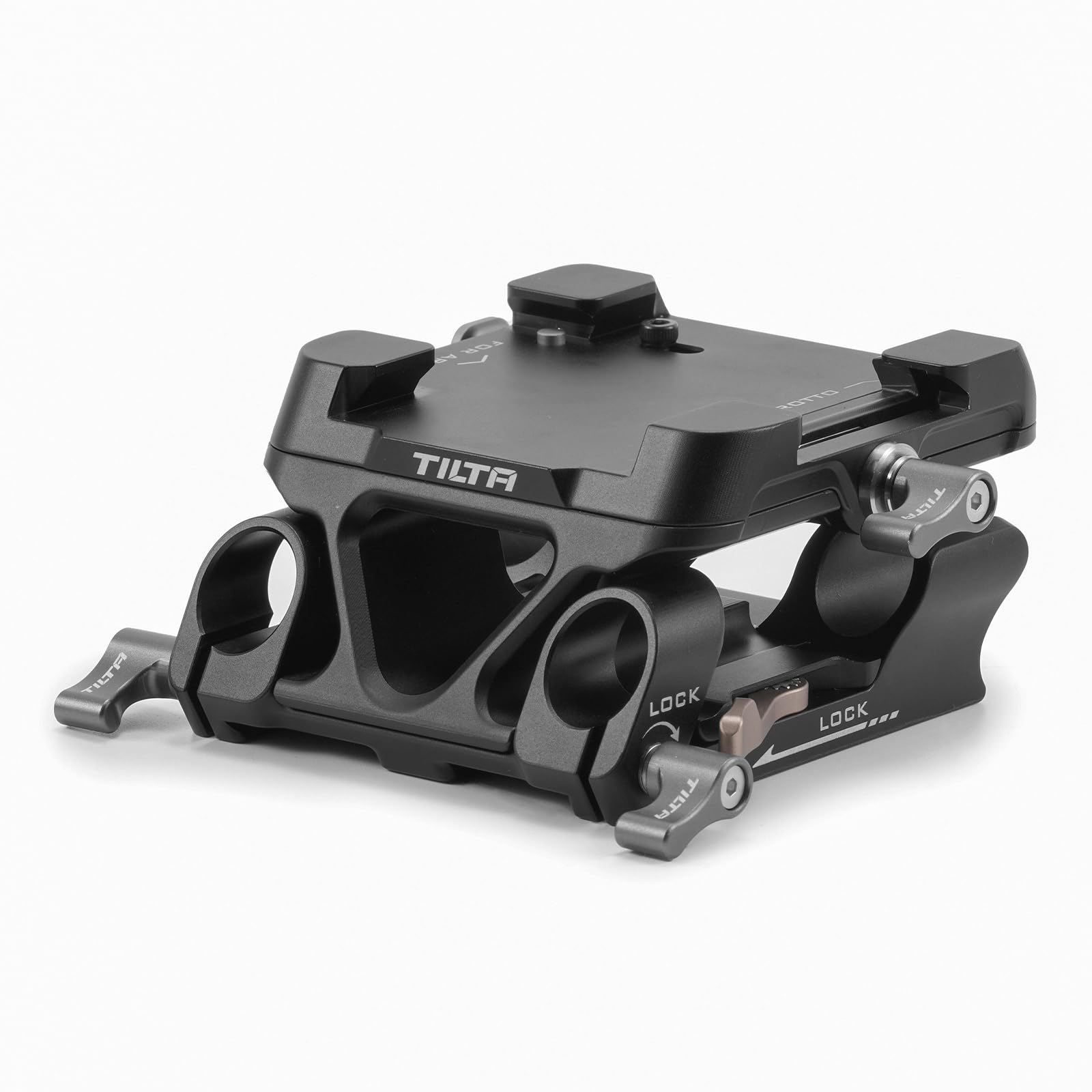 TILTA 15mm LWS Arca Dual Baseplate – Black TA-DBP-B