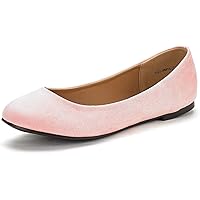 DREAM PAIRS Women's Sole-Simple Ballerina Walking Flats Shoes