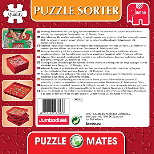 Puzzle Mates Puzzle Sorters - Six Sorting Trays (Jumbo)