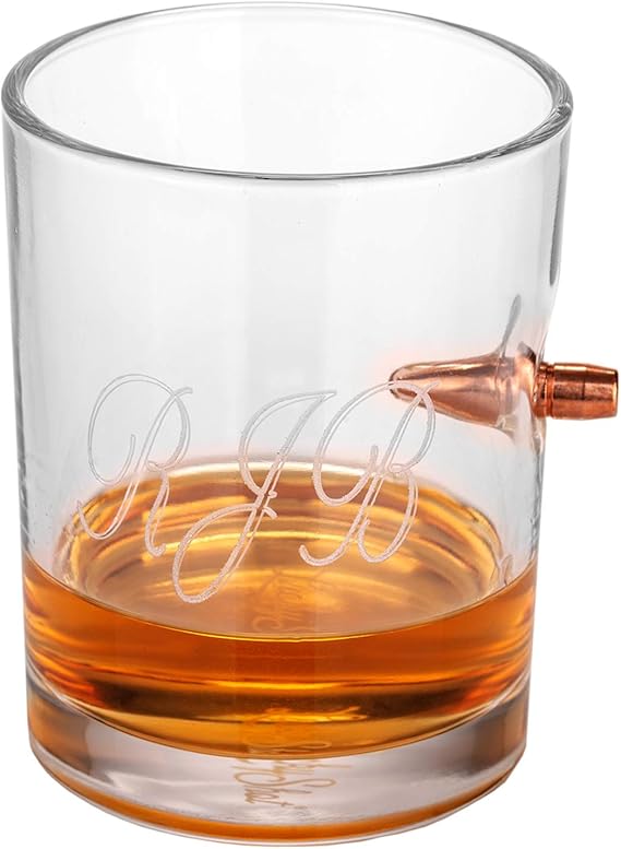 lucky shot bullet glass