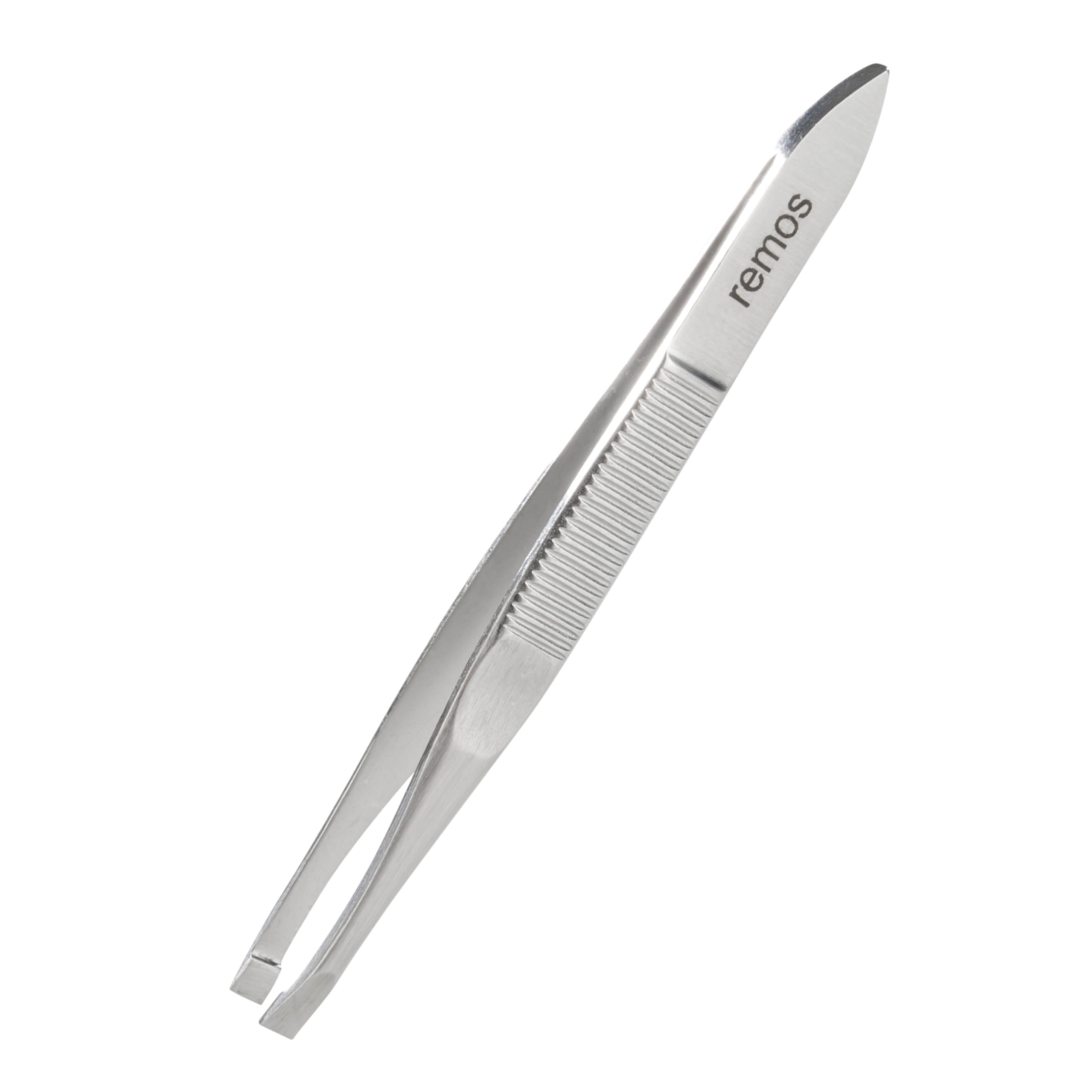 REMOS Tweezers Made of Stainless Steel with Straight tip - 8 cm