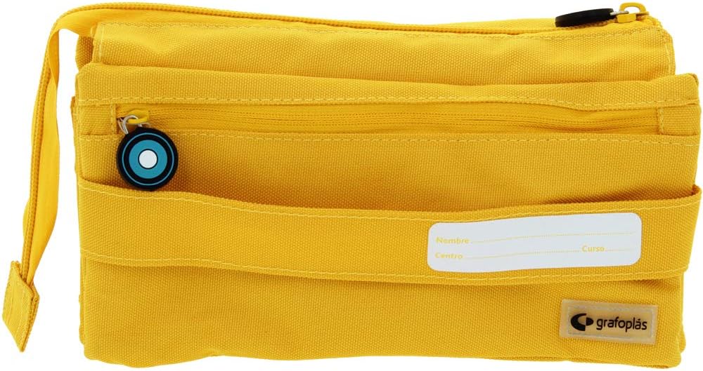 Grafoplás Bits & Bobs Pencil Cases 23 Centimeters Yellow (Amarillo) - Image 4
