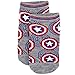 Avengers Boys 6 pack Socks (6-8 Boys, Assemble Blue/Red)