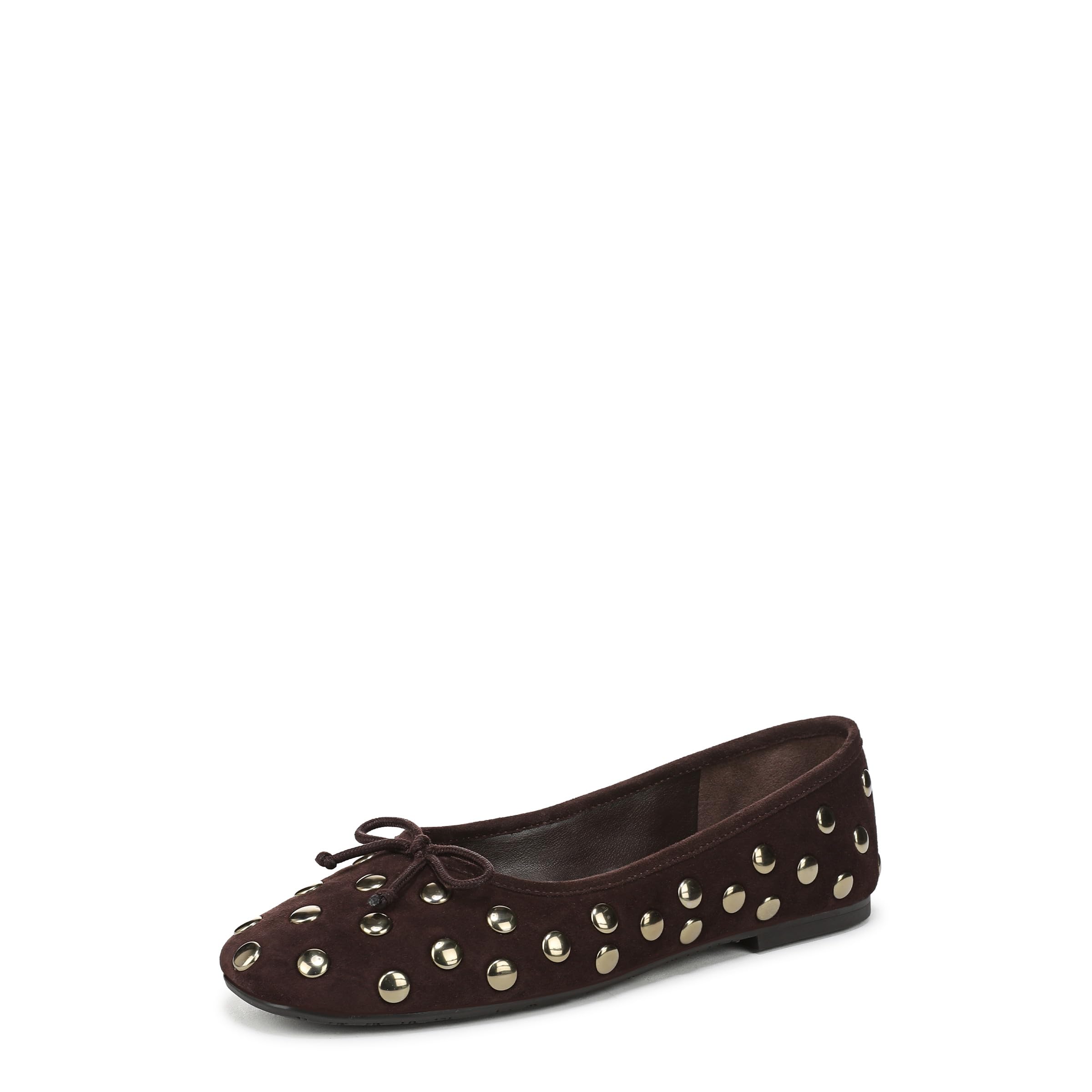 Sam Edelman Women’s Alie Ballet Flat, Café Noir Stud, 10