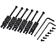 Alnicov Set of 6 Double Locking System Tremolo Locked Saddles for Floyd Rose Guitar with String Lock Screws