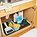 madesmart Expandable Drip Tray, Under Sink Storage Organizer, Multi-Purpose Home Organization, , Granite