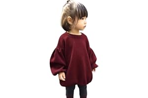 GRNSHTS Baby Girls Loose Long Sleeve Knit Sweater