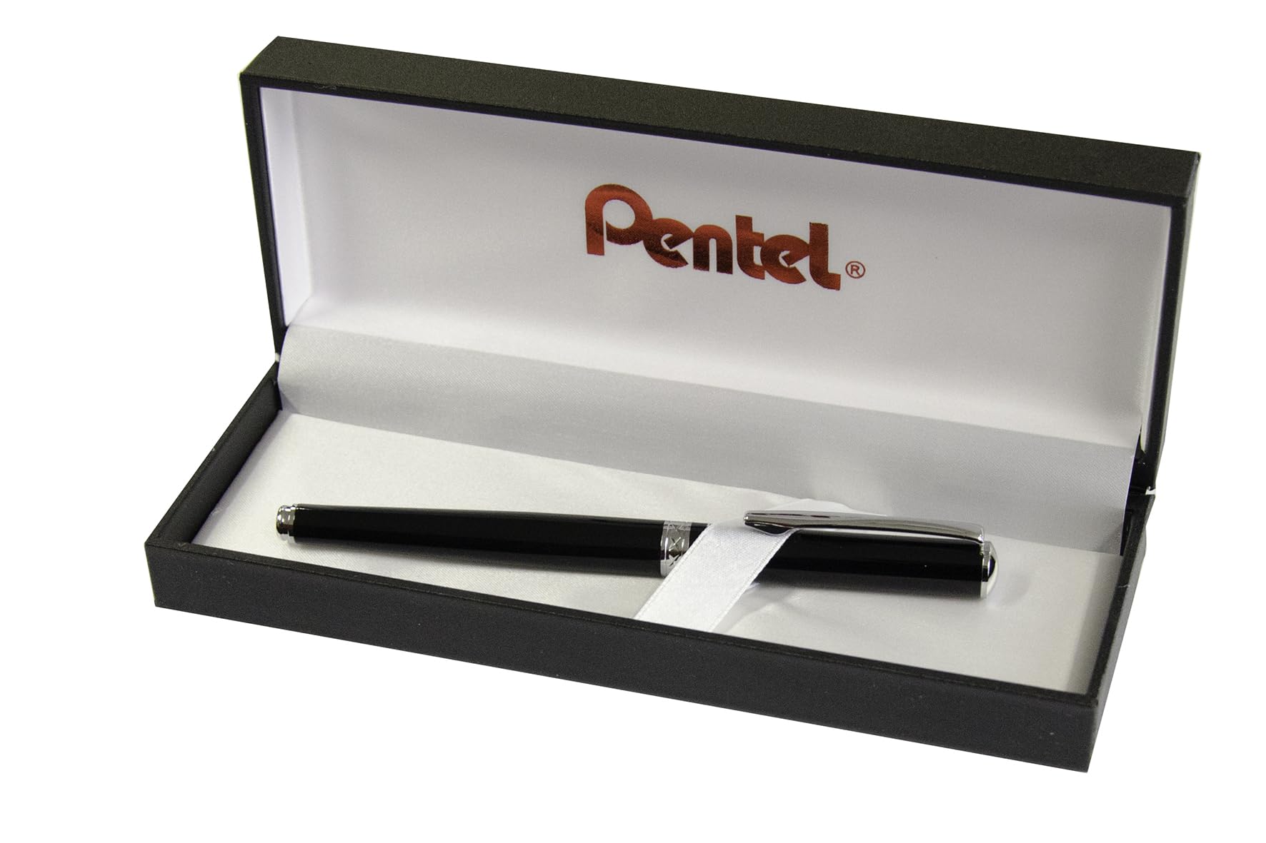 Sterling Excel Lacquer Black Rollerball Black Ink Pen