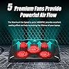 CP3-Laptop-Cooling-Pad-5-Quiet-Fans-Laptop-Cooler-Support-Up-to-173-Inch-Heavy-Duty-Notebook-Gaming-Laptop-Cooling-Stand-with-LED-Light-for-Gaming-Office-Work-from-Home-Red CP3 Laptop Cooling Pad 5 Quiet Fans Laptop Cooler, Support Up to 17.3 Inch Heavy Duty Notebook, Gaming Laptop Cooling…