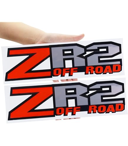 UNDERGROUND DESIGNS ZR2 Decals (3pk) – Hood & Fender Accent Stickers For 1994-2005 S10, Sonoma, Blazer