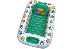 GINSEY Sesame Street Sesame Squad Inflatable Tub - Baby Bathtub