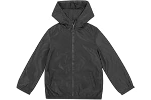 MYJAJAYI Boys Rain Jacket Lightweight Rain Coats for Kids Boy Waterproof Jacket