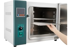 FXEIPOL Lab Oven Digital, 1000W Industrial Drying Oven Lab, 45L/12Gal Capacity, Constant Temperature Control Drying Oven for Drying, Baking, Wax Melting, Heat Treatment